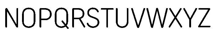 TT Rounds Neue Trl Cnd Lt Font UPPERCASE