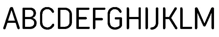 TT Rounds Neue Trl Cnd Rg Font UPPERCASE