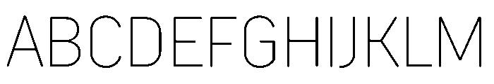 TT Rounds Neue Trl Cnd Th Font UPPERCASE