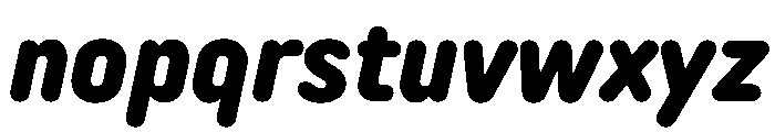 TT Rounds Neue Trl Cnd XBd It Font LOWERCASE