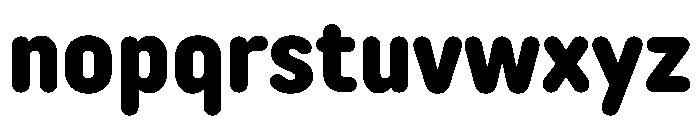 TT Rounds Neue Trl Cnd XBd Font LOWERCASE