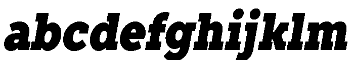 TT Slabs Trl Cnd Black Italic FONT
