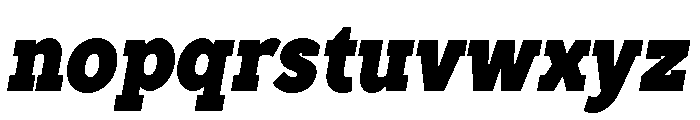 TT Slabs Trl Cnd Black Italic Font LOWERCASE