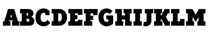 TT Slabs Trl Cnd Black Font UPPERCASE