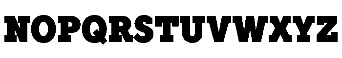 TT Slabs Trl Cnd Black Font UPPERCASE