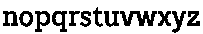 TT Slabs Trl Cnd Bold Font LOWERCASE