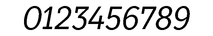 TT Slabs Trl Cnd Italic Font OTHER CHARS