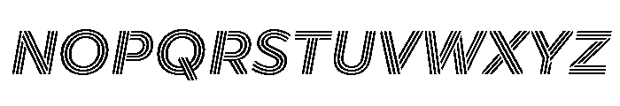 TT Smalls Trial Bold Italic Font UPPERCASE