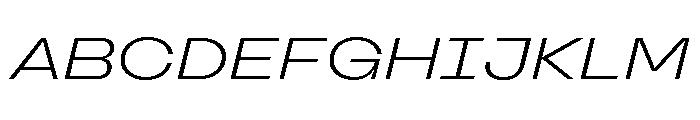 TT Travels Next Trl It Font UPPERCASE