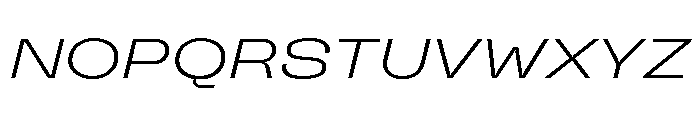 TT Travels Next Trl It Font UPPERCASE