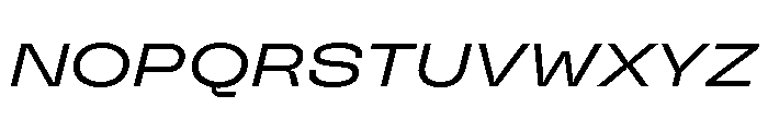 TT Travels Next Trl Md It Font UPPERCASE