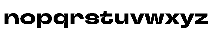TT Travels Next Trl XBd Font LOWERCASE