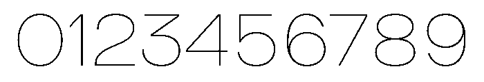 TT Travels Trl Thin Font OTHER CHARS
