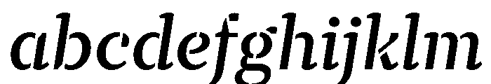 TT Tricks Stencil Trl Db It FONT
