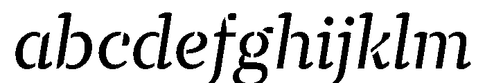 TT Tricks Stencil Trl It FONT