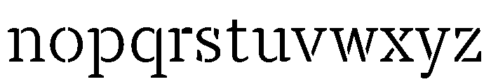 TT Tricks Stencil Trl Lt Font LOWERCASE