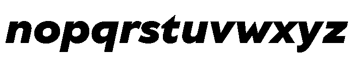 TT Wellingtons Trl Black It Font LOWERCASE