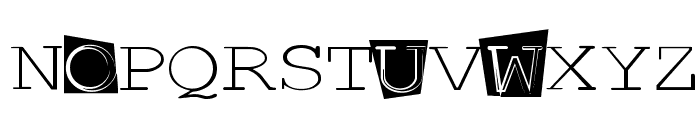 TTAAGG Font UPPERCASE