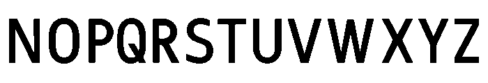 TTT-Bold Font UPPERCASE