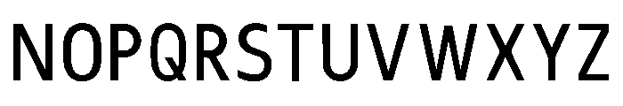TTT-Regular Font UPPERCASE