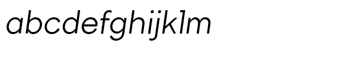 TT Firs Medium Italic Font LOWERCASE