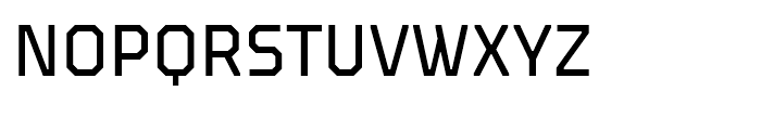 TT Octosquares Condensed Regular Font UPPERCASE