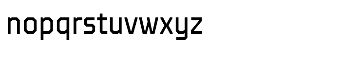 TT Octosquares Condensed Regular Font LOWERCASE