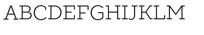 TT Slabs Light Font UPPERCASE