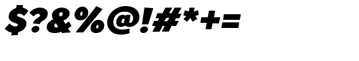 TT Souses Black Italic Font OTHER CHARS