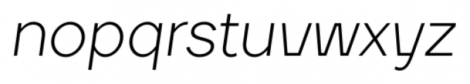 TT Firs Italic Font LOWERCASE