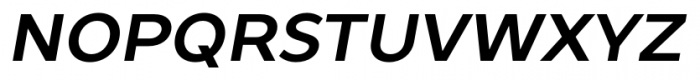 TT Prosto Sans Bold Italic Font UPPERCASE