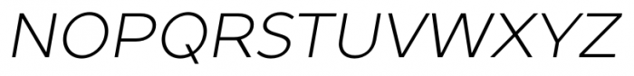 TT Prosto Sans Thin Bold Italic Font UPPERCASE