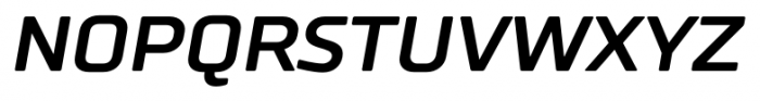 TT Russo Sans Bold Italic Font UPPERCASE