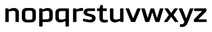 TT Russo Sans Bold Font LOWERCASE