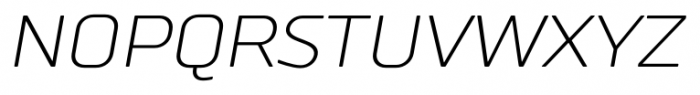TT Russo Sans Thin Bold Italic Font UPPERCASE