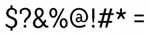 TT Slabs Condensed Regular Font OTHER CHARS