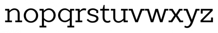 TT Slabs Regular Font LOWERCASE