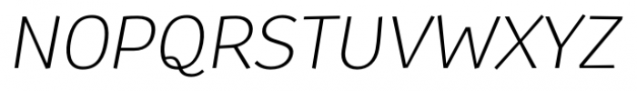TT Souses Thin Bold Italic Font UPPERCASE