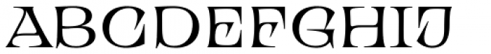 TT Alientz Serif Font UPPERCASE