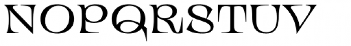 TT Alientz Serif Font UPPERCASE