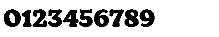 TT Bakers Black Font OTHER CHARS