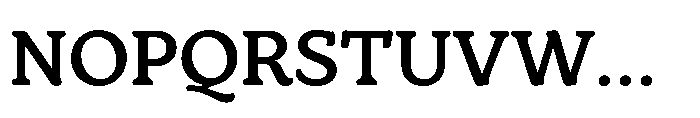 TT Bakers Demi Bold Font UPPERCASE