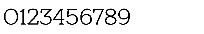 TT Bakers Light Font OTHER CHARS