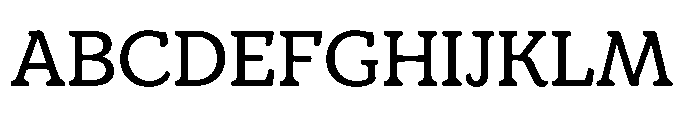 TT Bakers Medium Font UPPERCASE