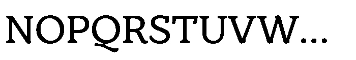 TT Bakers Medium Font UPPERCASE