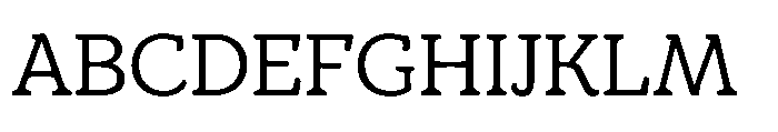 TT Bakers Regular Font UPPERCASE