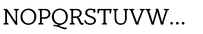 TT Bakers Regular Font UPPERCASE