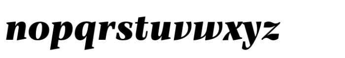 TT Barrels Black Italic Font LOWERCASE
