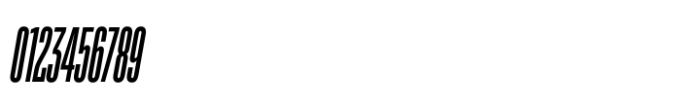 TT Bluescreens Condensed Medium Italic Font OTHER CHARS