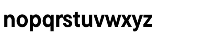 TT Commons Pro Compact Bold Font LOWERCASE